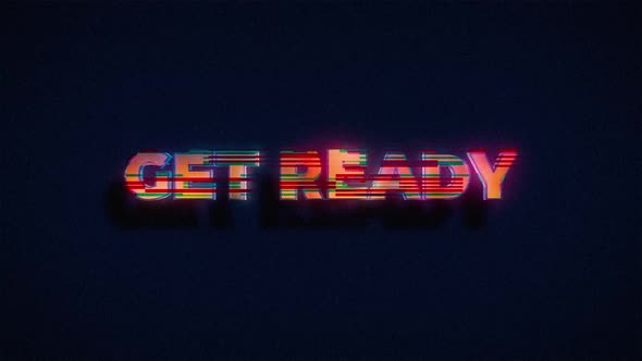 Videogame Get Ready Screen