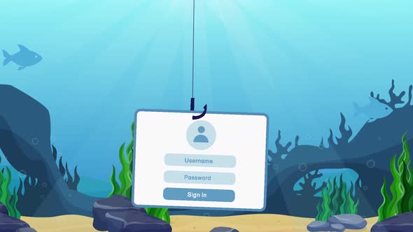 Hacking login information Phishing Attack in Cybersecurity alt