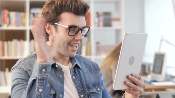 Online Video Chat on Tablet By Creative Man alt