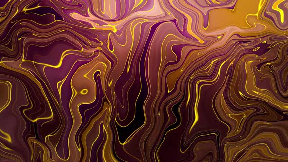 abstract colorful marbling wavy background animation.