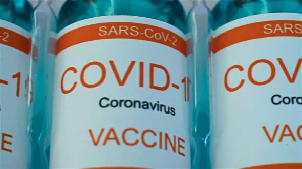 Coronavirus Vaccine COVID-19 Moves To Packing.