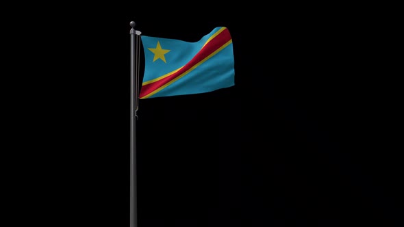 Democratic Republic Of The Congo Flag With Alpha 2K alt