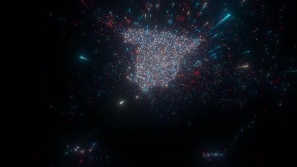 Abstract Map Of Spain alt