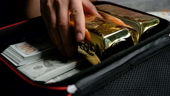 A Bag of Money and Gold alt