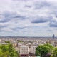 Panoramic View of Paris and Clouds - VideoHive Item for Sale