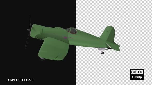 Airplane Classic Green alt
