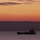 Oil Tanker Passing by at Sunset. - VideoHive Item for Sale
