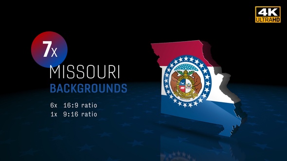 Missouri State Election Backgrounds 4K - 7 Pack