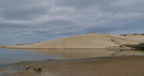 The Courant d Huchet,  Landes department, Nouvelle Aquitaine, France alt