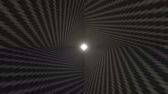 Carbon Fiber Hypnotic Optical Illusion Tunnel Loop Animation alt