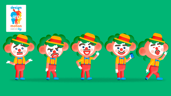 D&M Character Kit Tiny: Clown