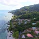 Aerial View Of Houses, Beau Vallon Beach, Mahe Island, Seychelles  - VideoHive Item for Sale