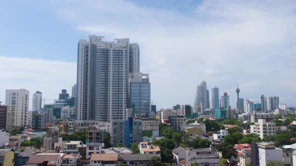 Colombo City Skyline Timelapse