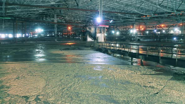 Premises of a Mining Factory with Plenty of Mineral Waters Around It alt