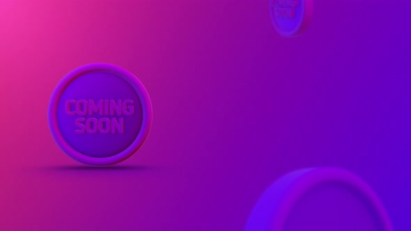 Coming Soon  Coins Looping Background 4K alt