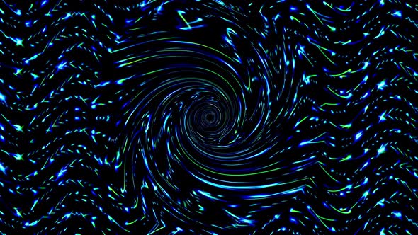 lines in a multicolor texture. Fluid with green orange reflection. Background makes animation alt