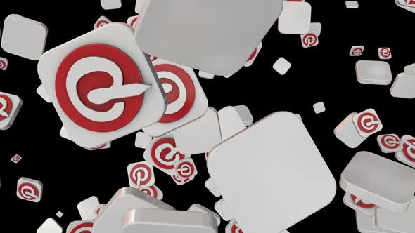 Pinterest  Social Icon Loop