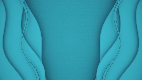 Luxury Pattern Blue Background
