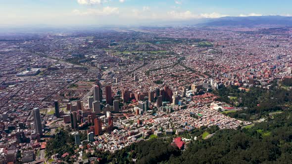 Panorama Bogota Colombia alt