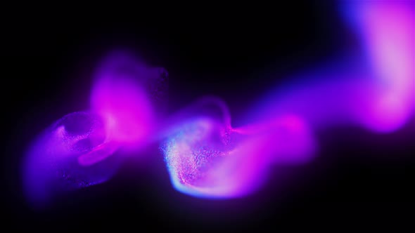 Fluid Movement Particles 4k