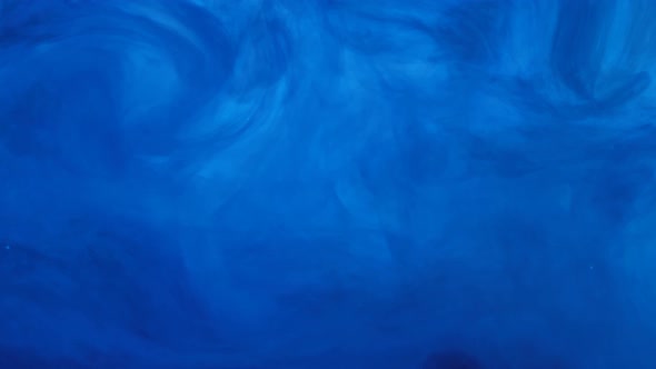 Blue Color Ink Smoke Wave Motion Animated Background alt