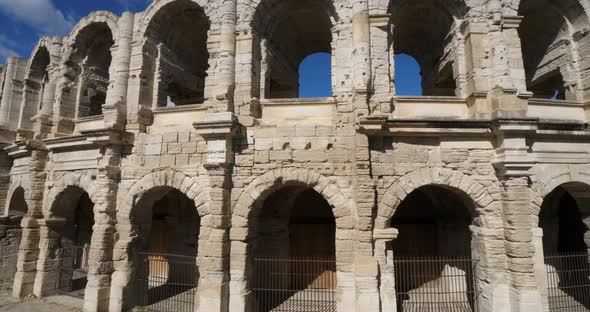 Roman arena, Arles, Bouches du Rhone department, France alt