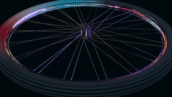 Bicycle Wheel 4k