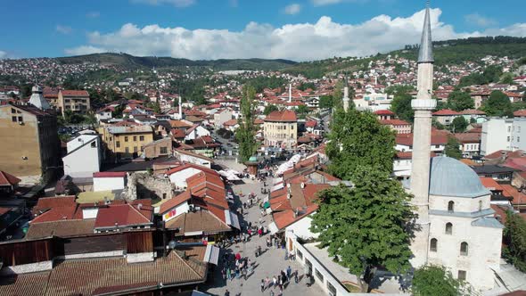 Sarajevo Sebilj Landmark alt