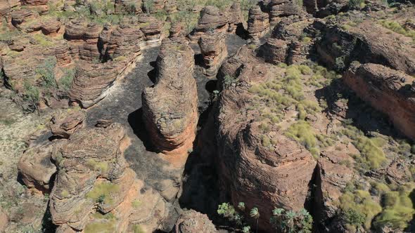 Jarnem Keep River National Park, Northern Territory, Australia 4K Aerial Drone alt