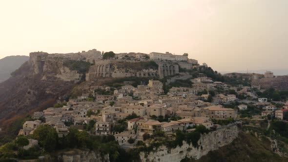 Gerace City in Italy alt