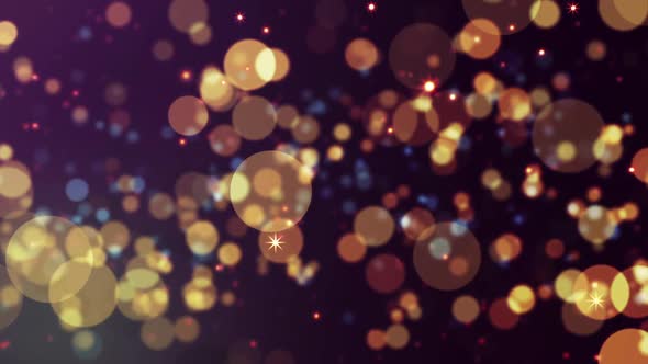 Bokeh Particles And Stars Loop alt