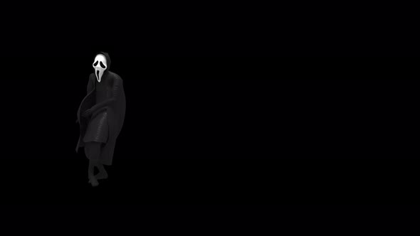 24 Ghost Halloween Dancing 4K alt