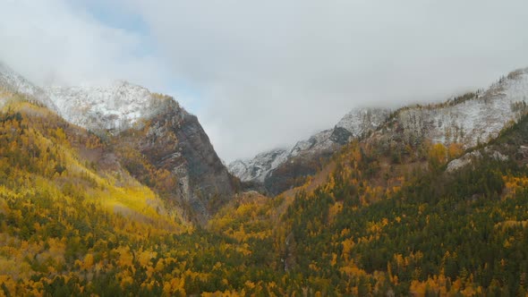 Beautiful valley between mountains Forest in mountains Eastern Sayan Siberia Buryatia Arshan alt