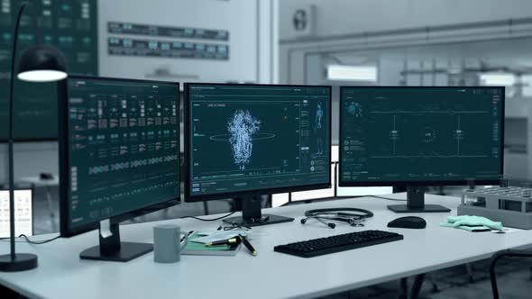 Modern Research Scanner identifies covid-19 virus spike protein structure alt