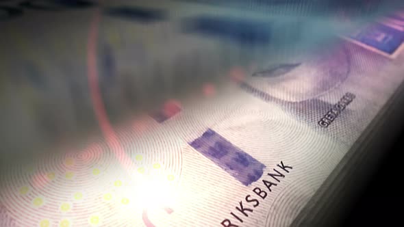 Swedish Krone money counting seamless loop alt