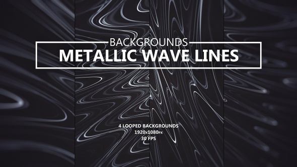 Metallic Wave Lines Abstract Backgrounds alt