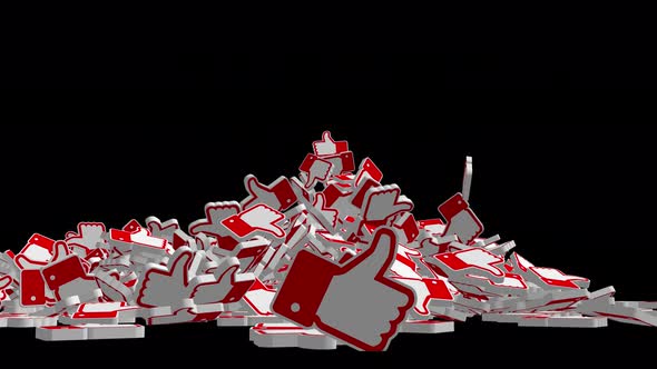 4k Like Icon Stack alt