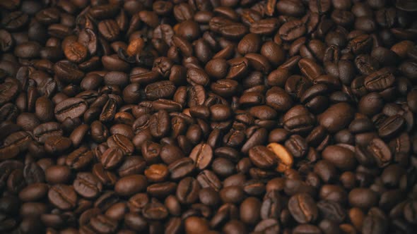 Coffee Beans Rotate Slowly alt
