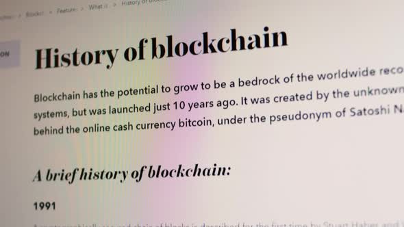 History of Blockchain All Time alt