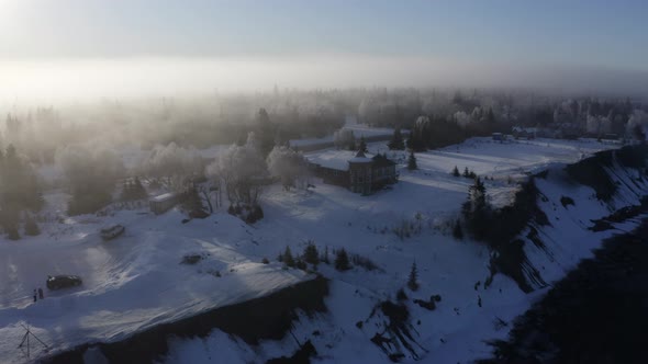 Arctic Foggy Coast