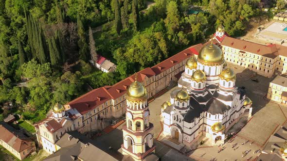 New Athos (Novy Afon) monastery in Abkhazia, Georgia.