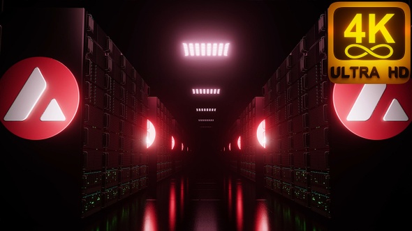 Avalanche Avax Data Servers Working For Smart Contracts. Blockchain Industry Leading Blazingly Fast alt