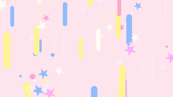 Pastel Comic Stars alt