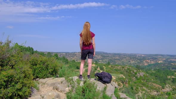 Woman is Jumping alt