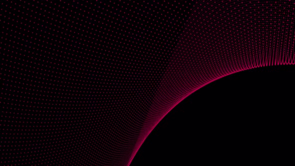 particle wave background animation. Vd 1190
