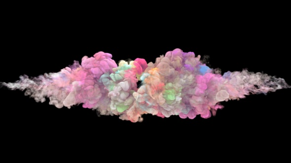 Collision Color Smoke Full Hd alt