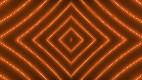 Brown Color Glowing Gloving Square Zoom In Animation Background alt