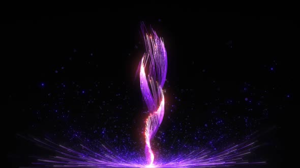 Purple Line Particles Grow
