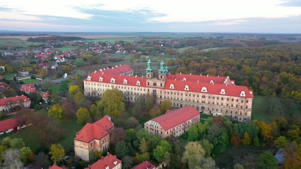 Cistercian abbey in Lubiaz, Poland alt