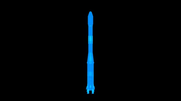 Animated Rocket